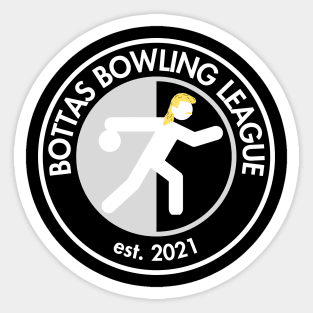 Bottas Bowling League Sticker